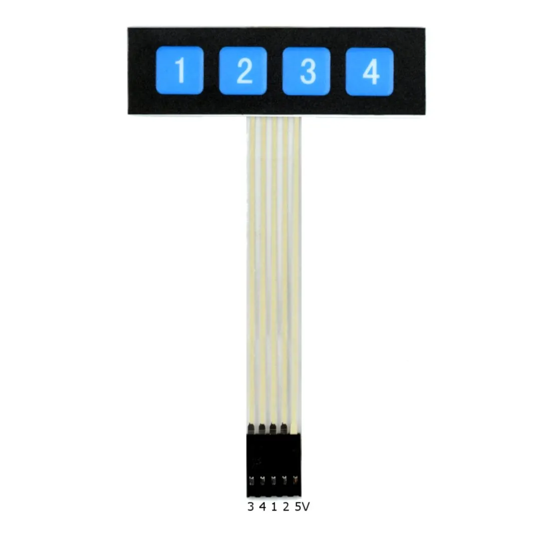 Teclado de membrana 4 teclas - Imagen 5